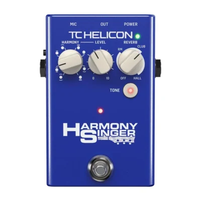 TC Helicon Vocal Effects Stompbox Harmony Singer 2 Ex Demo