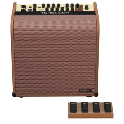 TC Helicon 100 Watt 2-Channel Harmony V100 Acoustic Amplifier With Effects