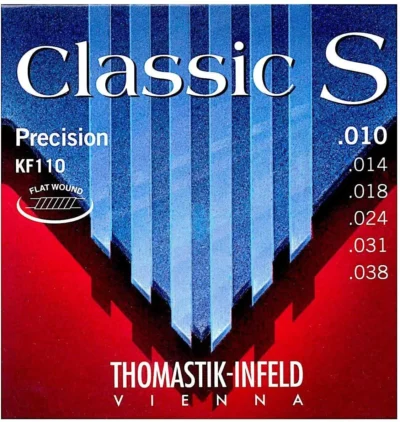 Thomastik-Infeld Classic S Rope Core Flat wound Acoustic Strings 10-38