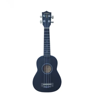 LA Soprano Ukulele BLACK - Aquila Strings - Beginner Uke with Bag