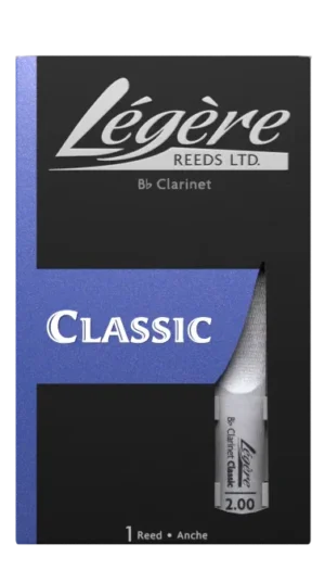 Legere Reeds Classic Bb Clarinet Single Reed Strength 2 , L120804