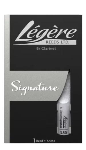 Legere Reeds Signature Series Bb Clarinet Reed Strength 3.5 , LGCR4035