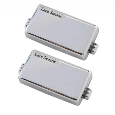 Lace Sensor Pickups -Hemi Humbucker Set - Chrome