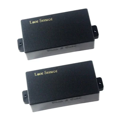 Lace Sensor Pickups - Drop and Gain Humbucker Set - Matte Black
