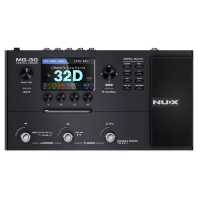 NUX MG30 VERSATILE AMP MODELER MULTI EFFECTS PEDAL