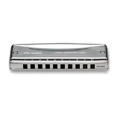 Suzuki MR350V Promaster Diatonic Harmonica Key of Bb - MR350 Valved