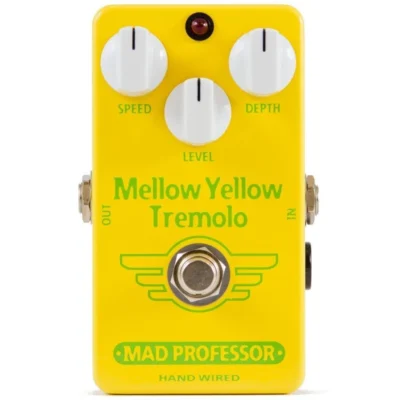 Mad Professor Mellow Yellow Tremolo Guitar Pedal Hand Wired Edition