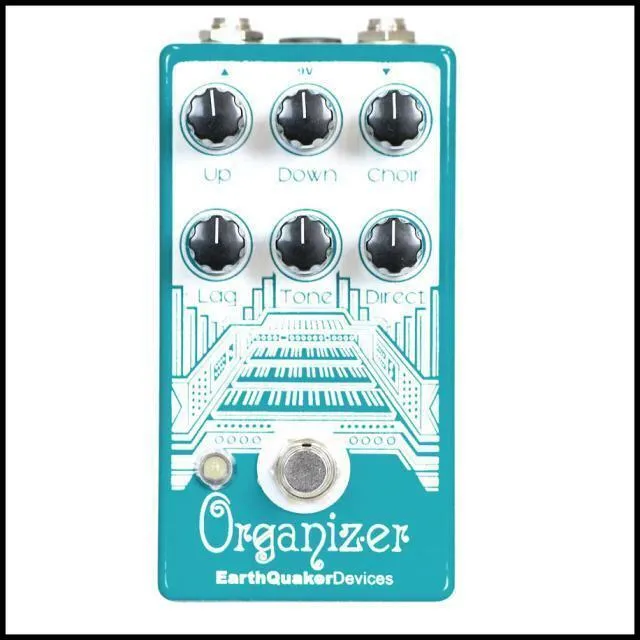 EarthQuaker Devices Organizer Polyphonic Organ Emulator Guitar Effects Pedal