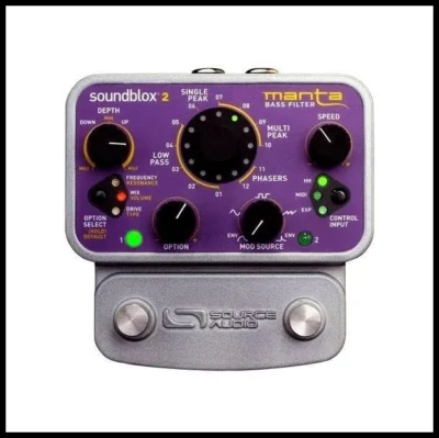 Source Audio SA223 Soundblox 2 SA223 MANTA Bass Filter Bass Guitar Effects Pedal