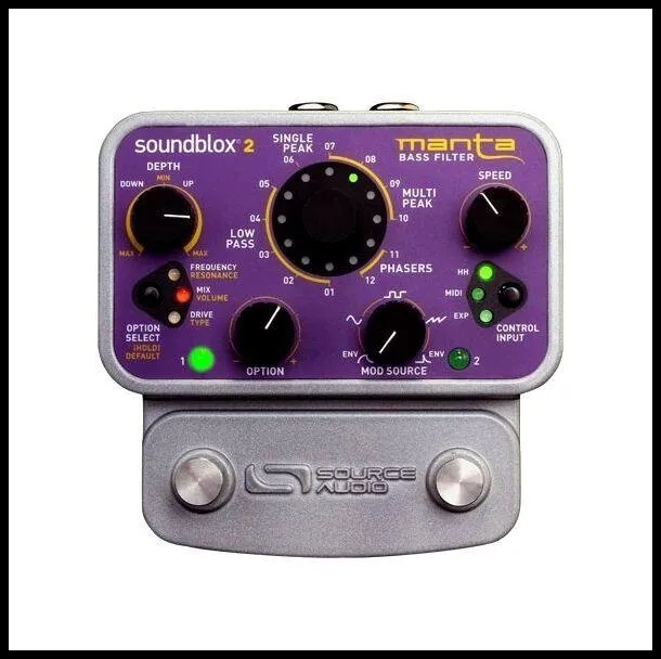 Source Audio SA223 Soundblox 2 SA223 MANTA Bass Filter Bass Guitar Effects Pedal