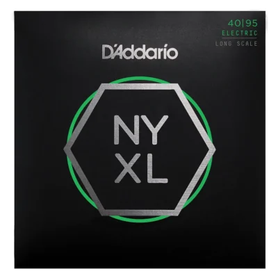 D'Addario NYXL  Long Scale Super Light Bass Guitar Strings ( 40 - 95 ) NYXL
