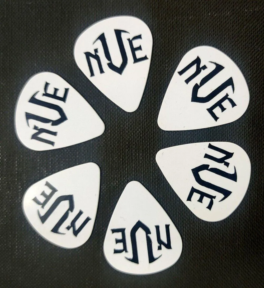 NVE Guitars 6 x Guitar Picks / Plectrums 0.46 mm Gauge