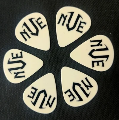 NVE Guitars  6 x Guitar Picks / Plectrums 0.96 mm Gauge