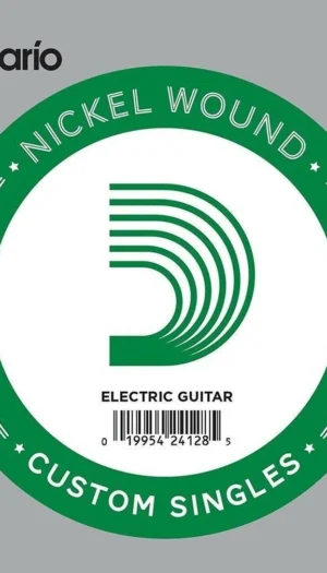 5 x D'Addario NW028 Single Nickel Wound .028 Electric Guitar String Custom Gauge
