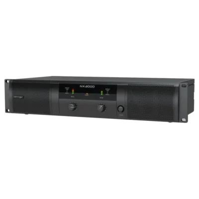The Behringer Ultra-Lightweight NX3000 Power Amplifier With Smart Sense
