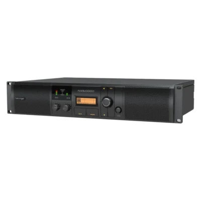 The Behringer NX6000D Lightweight Rack Mountable 6000-Watts Power Amplifier