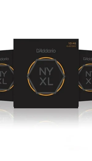 D'Addario NYXL1046 Regular  Electric Guitar Strings 10 - 46 NYXL  3 Sets