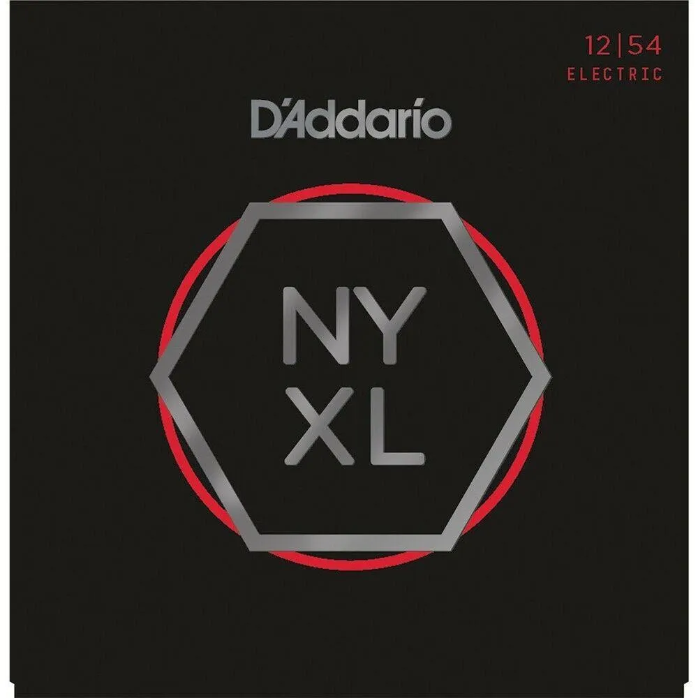 D'Addario NYXL1254 Nickel Wound Electric Guitar Strings Heavy 12 - 54