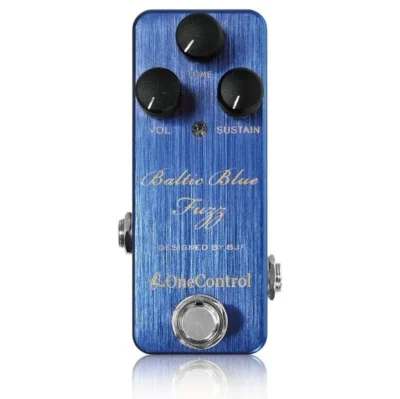 One Control BJF Series Baltic Blue Fuzz Guitar Effects Pedal Sale Price 1 ONLY