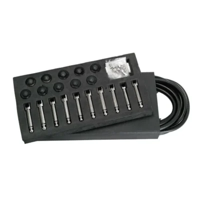 One Control CrocTeeth Solderless Patch Cable Kit for Pedalboards Solder Free