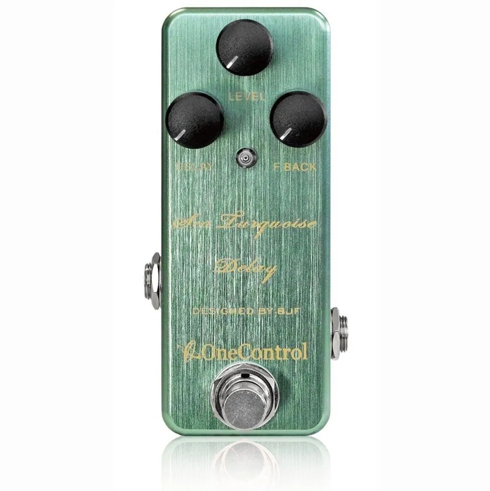 One Control Sea Turquoise Delay BJF Series FX ƒ??Delay Effects Pedal