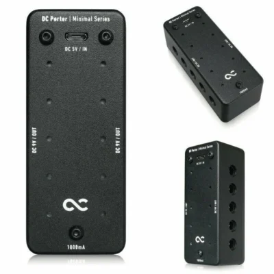 One Control DC Porter USB/Mobile Guitar Effects Power Supply 10 x 9V outlets