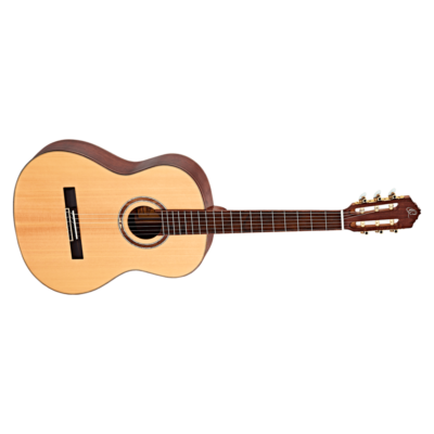 ORTEGA Classical Guitar SLIM NECK, SOLID SPRUCE TOP, with Gig bag