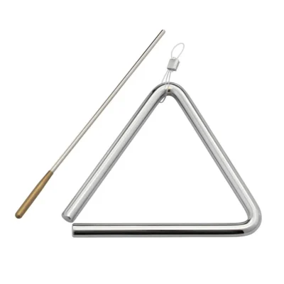 Pearl PET-80 Elite Series Concert Triangle High Density Beater And Case 8in