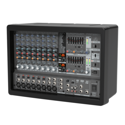 The Behringer Ultra-Compact 1600-Watt 10-Channel Europower PM1680S Powered Mixer