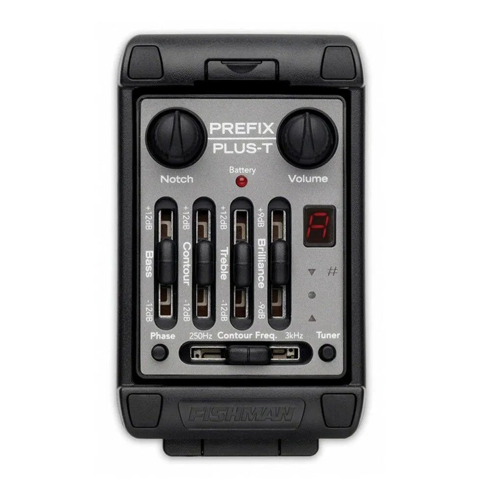 Fishman PRO-MAT-PT4 Prefix Plus-T Wide Format Preamp with Built-in Tuner New