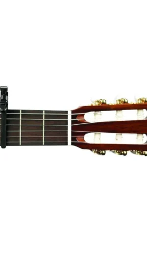 D'Addario Artist Classical Capo - Black - Nylon String Capo