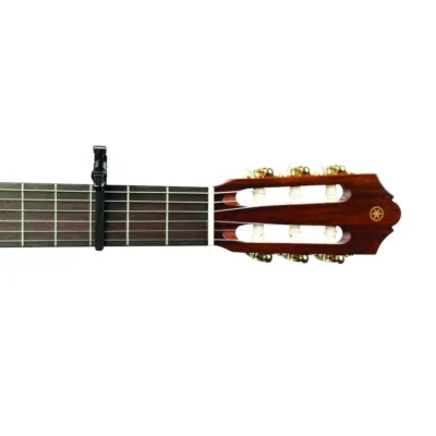 D'Addario Artist Classical Capo - Black - Nylon String Capo
