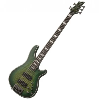 Schecter Daniel Firth Hellraiser Extreme-5 Bass Guitar - Cthulhu Burst