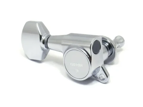 Gotoh SG381 7 in Line Tuning Keys - Left Hand ( Reverse Headstock ) Chrome
