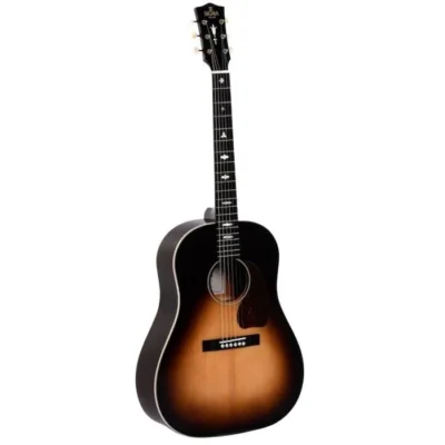 Sigma SJM-SG45  Acoustic / Eectric Guitar All Solid with Gigbag/Case