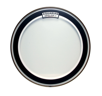 AQUARIAN SKII22 SUPERKICK II CLEAR 2PLY BASS DRUM