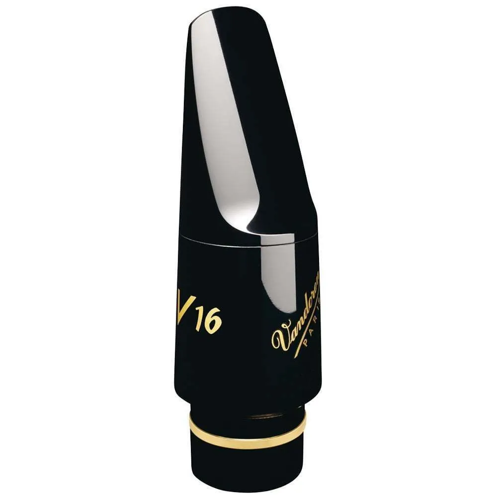 Vandoren V16 Series Hard Rubber Alto Saxophone Mouthpiece A8 - Medium Chamber