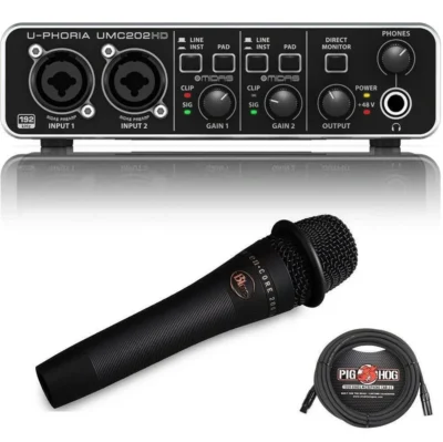 Behringer U-PHORIA UMC202HD - USB Audio Interface enCore 200 Vocal EOFY Sale