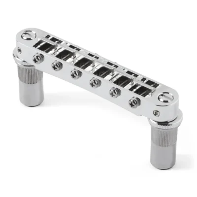 TonePros T3BT Tune-o-matic Bridge Metric Large Posts Chrome