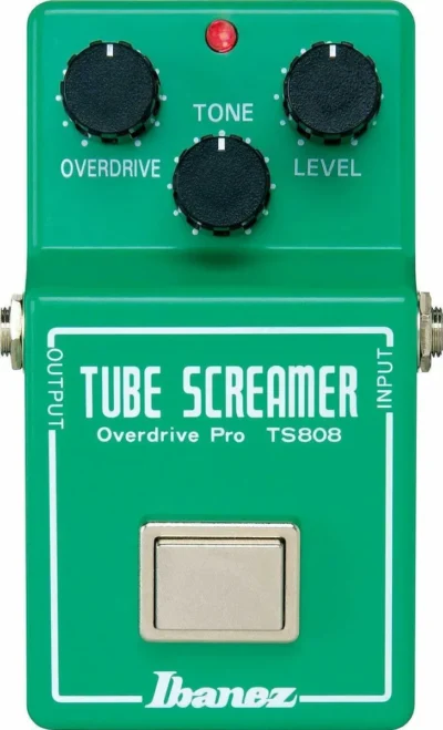 Ibanez TS808 Original Tube Screamer Reissue Overdrive Guitar Effects Pedal