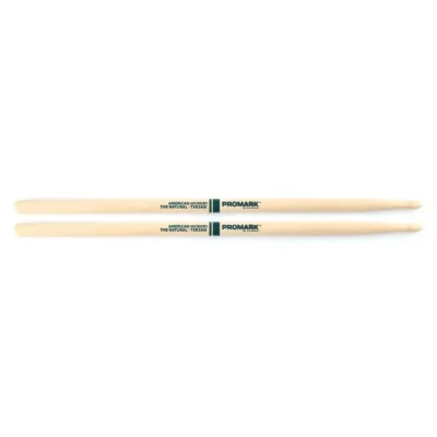 Promark Hickory The Natural 5A Wood Tip drumstick