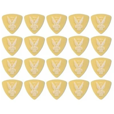 Steve Clayton Ultem Rounded Triangle Guitar Picks 20 x 0.38mm Picks / Plectrums