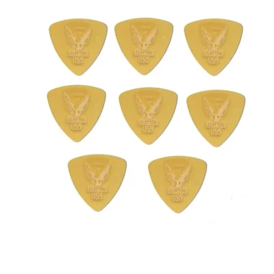 Clayton Ultem Guitar Picks .72 mm - Rounded Triangle 8 Picks  URT72