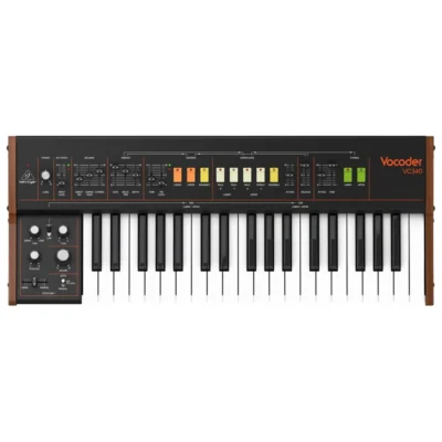 The Behringer VC340 Authentic Analog Vocorder For Vocal, Strings Ensemble Sounds