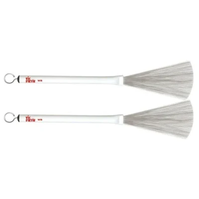 Vic Firth Standard Jazz Brush WB Retractable Jazz Brushes with 5" Spread