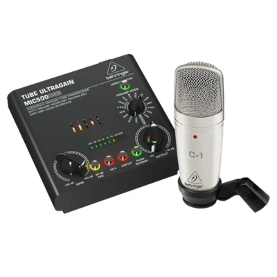 The Behringer Voice Studio Complete Recording Bundle With Studio Condenser Mic