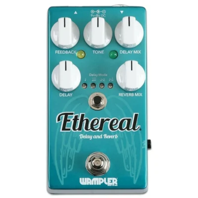 Wampler Ethereal Reverb and Dual-Delay Guitar Effects Pedal