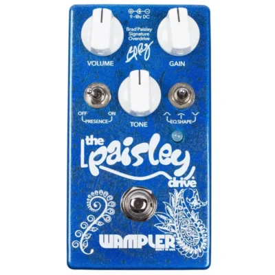 Wampler Brad Paisley Signature Paisley Drive Overdrive Guitar Effects Pedal