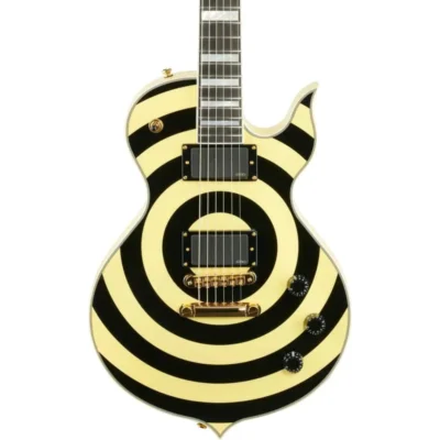 Wylde Audio Odin Grail Solid Body Electric Guitar Ebony/Genesis - 4513