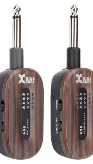 Xvive Audio U2 Digital Wireless Guitar System - Rosewood - 5.8GHZ